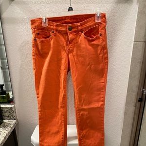 Gap Orange jeans